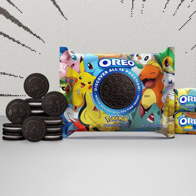 Oreo lance une collaboration avec Pokémon en édition limitée, préparez